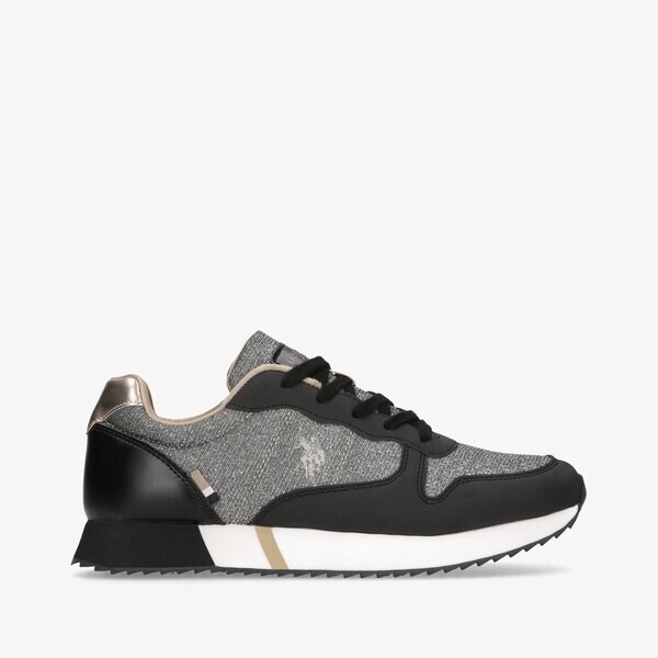 Damskie sneakersy (buty) U.S. POLO ASSN. TYNA001W tyna001blk kolor czarny