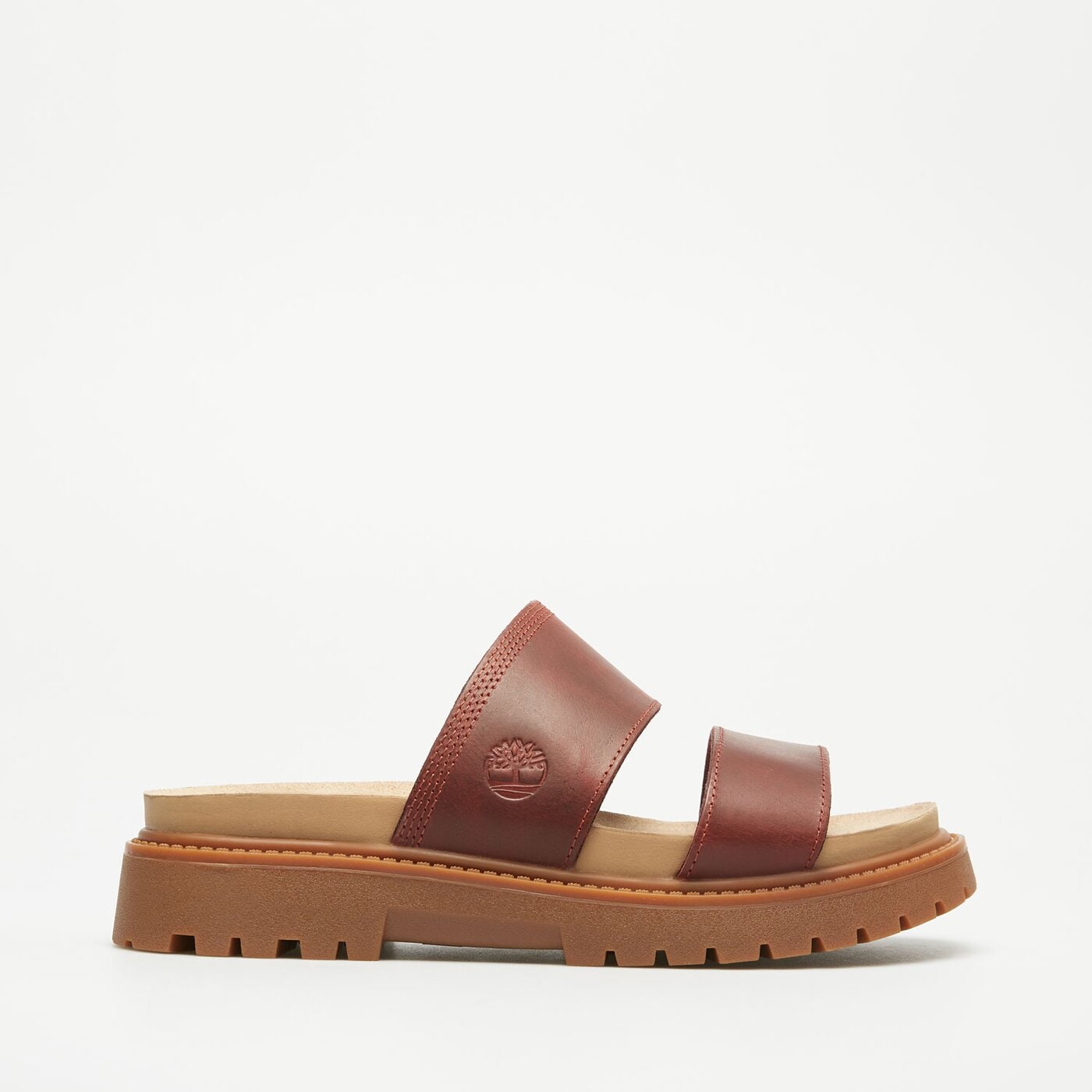 Damskie klapki TIMBERLAND CLAIREMONT WAY tb0a63preq81 kolor brązowy