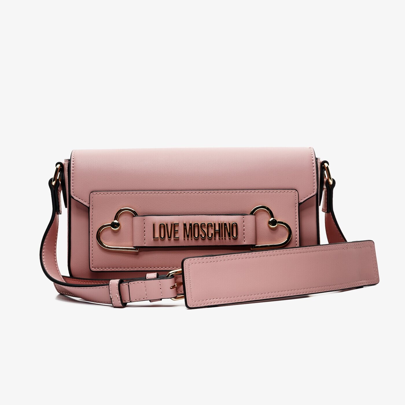 Damska torebka LOVE MOSCHINO TOREBKA LOVE AND MORE jc4270pp0akn0601 kolor różowy