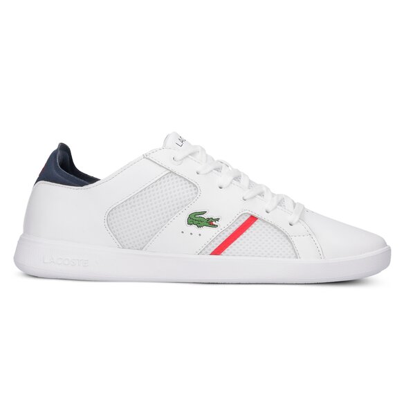 Męskie sneakersy (buty) LACOSTE NOVAS CT 218 1 SPM 735spm0041042 kolor biały
