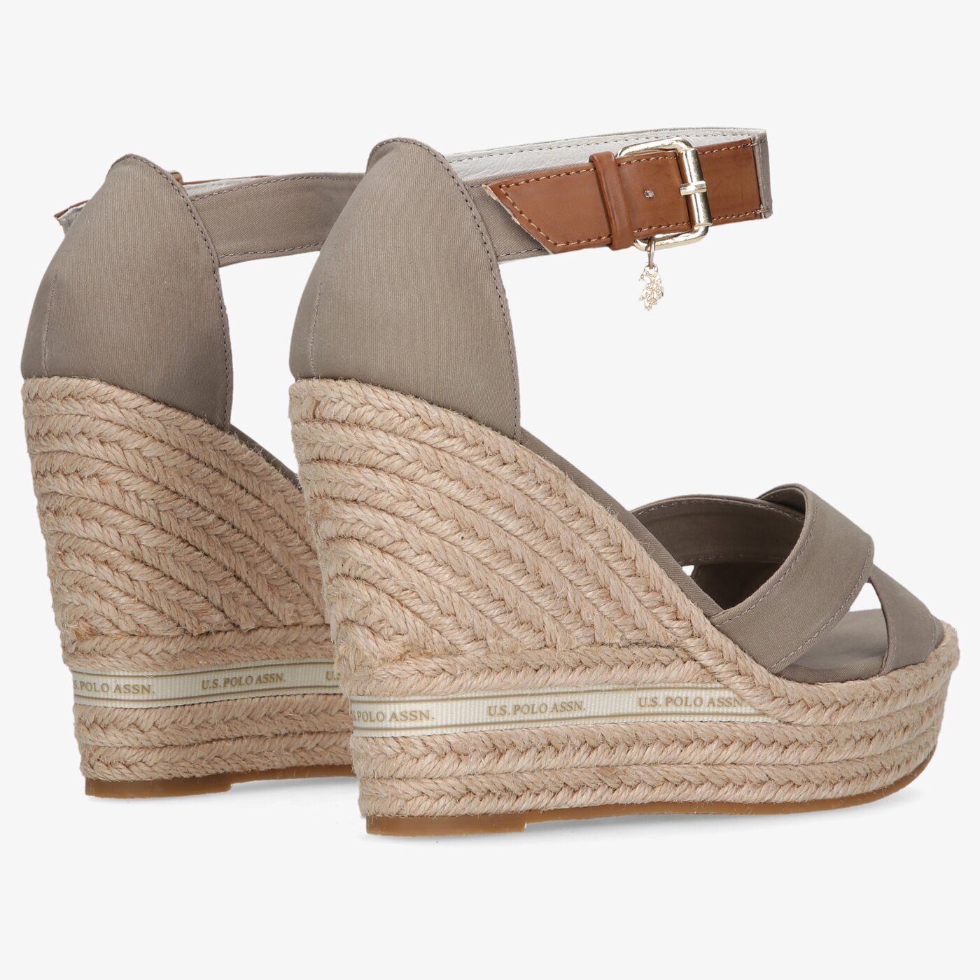 Damskie szpilki / czółenka U.S. POLO ASSN AYLIN001 aylin001-tau002 kolor beżowy