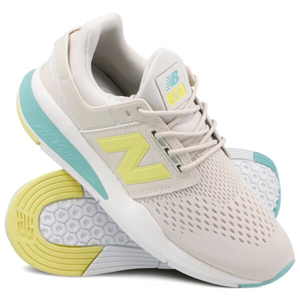 Damskie sneakersy (buty) NEW BALANCE WS247FE ws247fe kolor szary