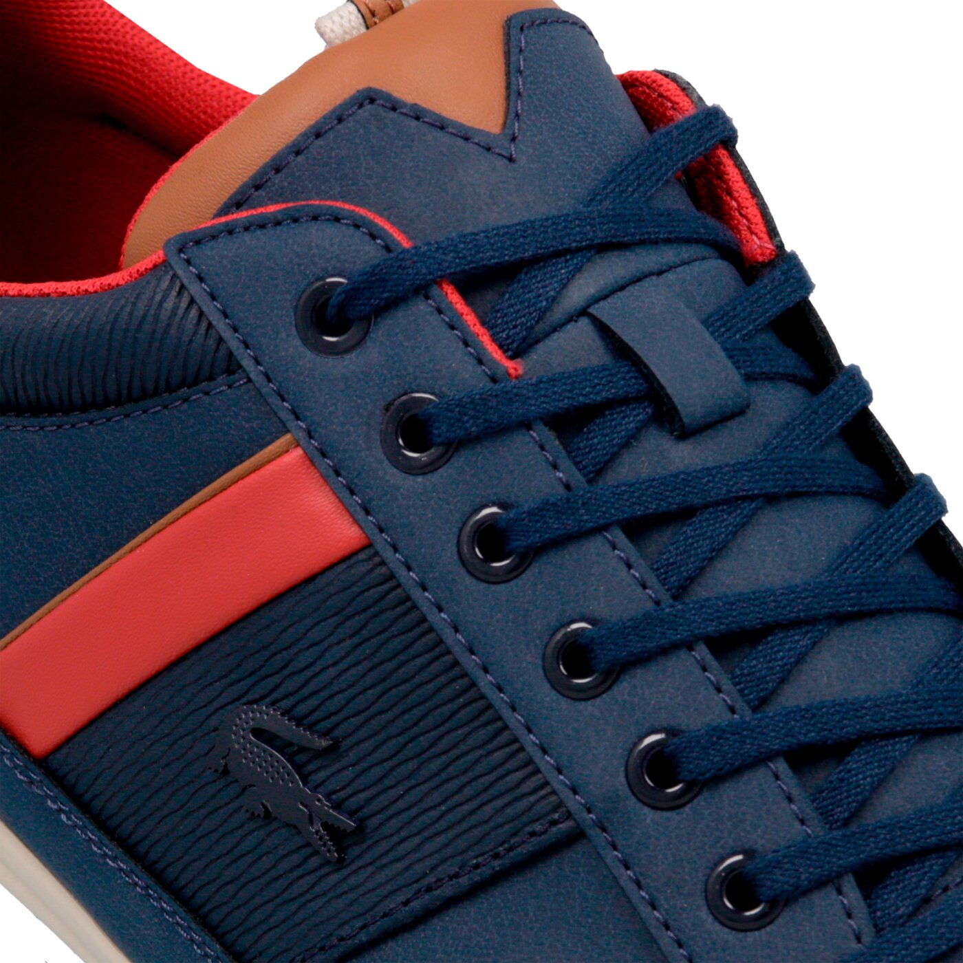 Męskie sneakersy (buty) LACOSTE CHAYMON 318 2 736cam00102q8 kolor granatowy