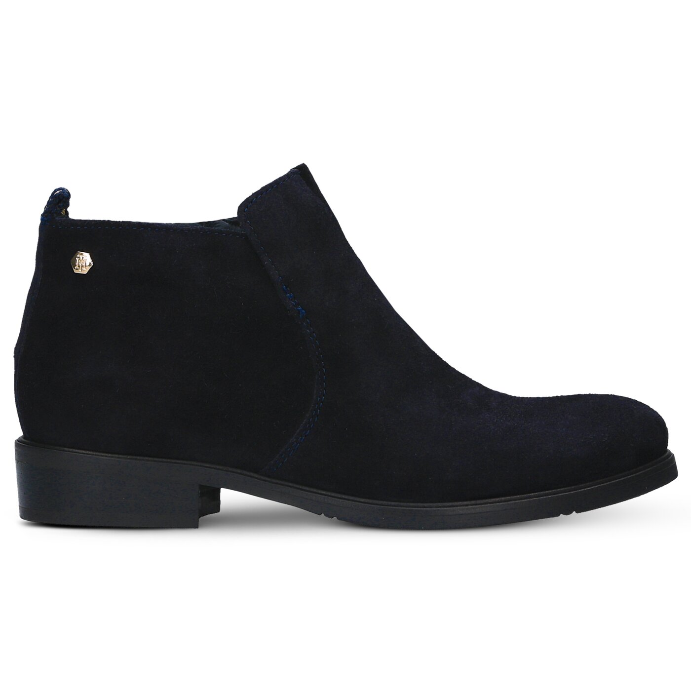 Damskie półbuty TOMMY HILFIGER P1285OLLY 5B fw56821594403 kolor granatowy