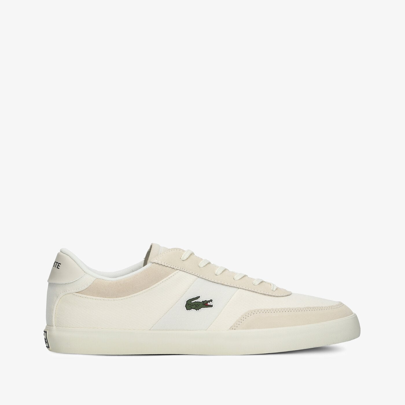 Męskie sneakersy (buty) LACOSTE COURT-MASTER 220 1 CMA 739cma003318c kolor beżowy