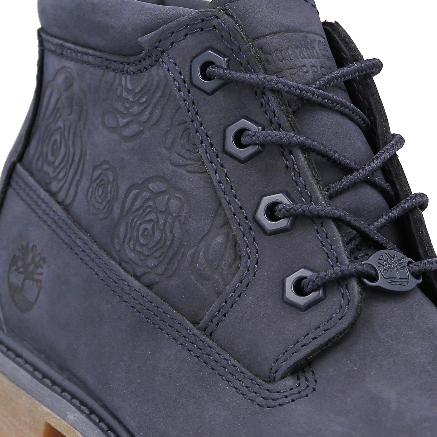 Damskie trapery TIMBERLAND NELLIE CHUKKA DOUBLE a1ku6 kolor granatowy