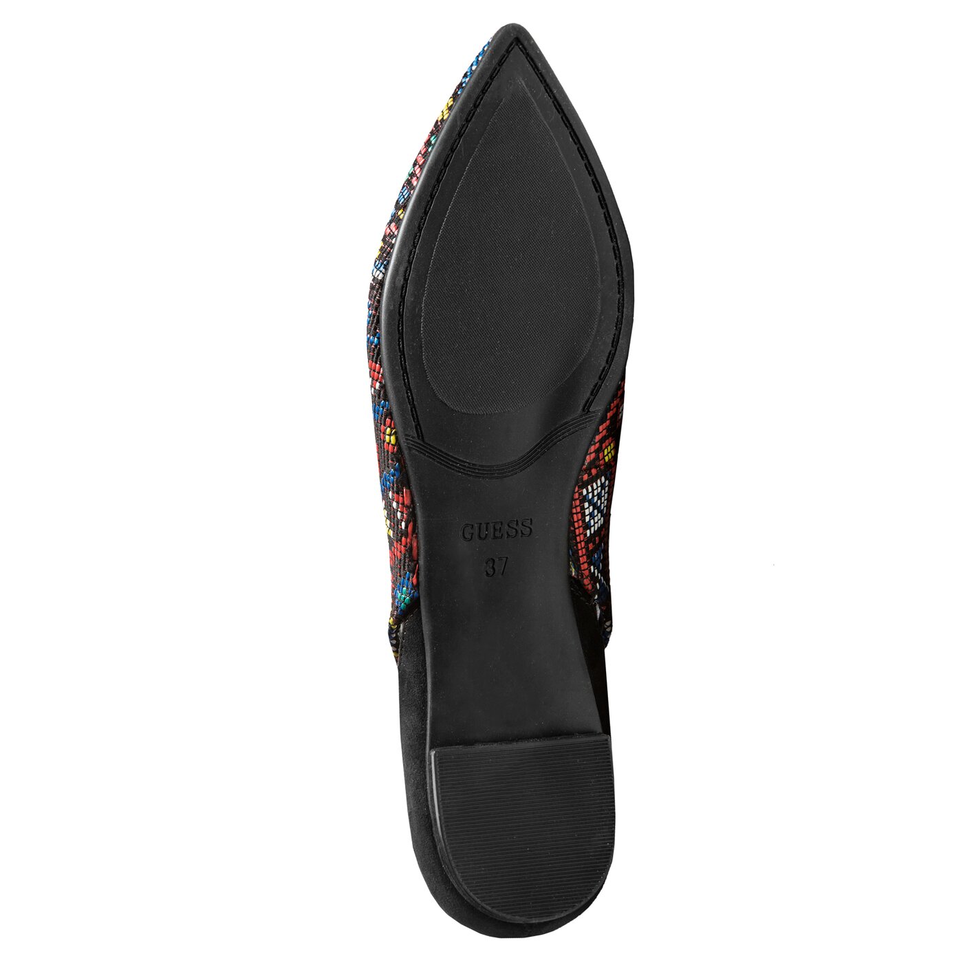 Damskie baleriny (buty) GUESS SEVITA flsev1fap02blue kolor niebieski