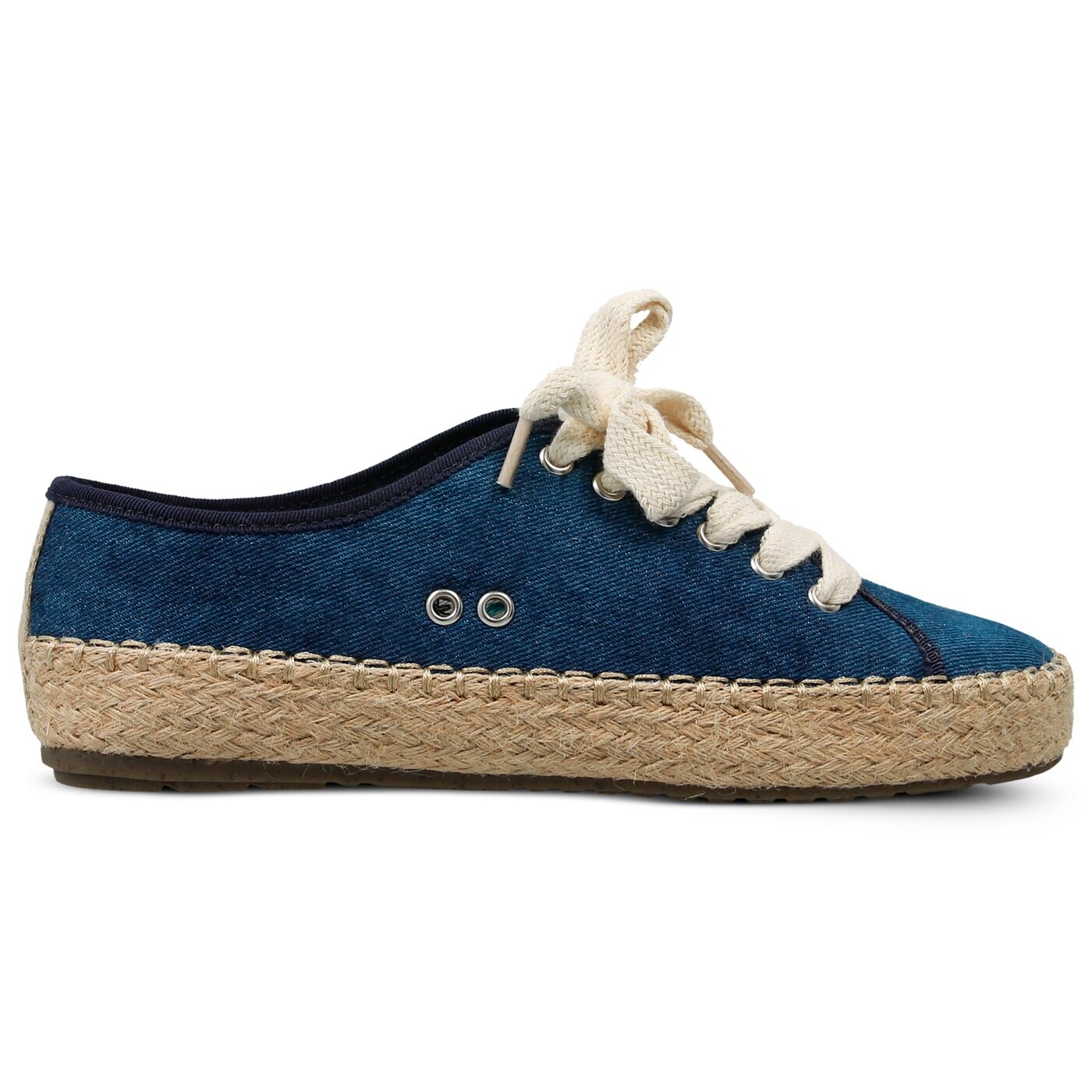 Damskie półbuty EMU AGONIS DARK DENIM DISTRESS w11411darkdenimdist kolor granatowy