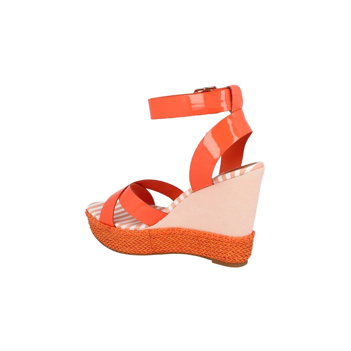 Damskie sandały TOMMY HILFIGER ESTELLE 1  fw56815826025 kolor pomarańczowy