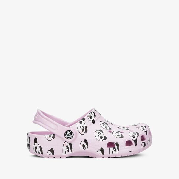 Dziecięce sandały / klapki CROCS CLASSIC PANDA PRINT CLOG K 2069996gdk kolor różowy