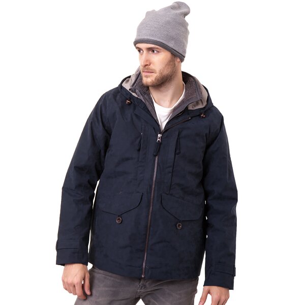 Męska czapka zimowa TIMBERLAND CZAPKA ACRYLIC SLOUCHY BEANIE j1784052 kolor szary