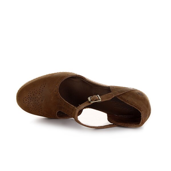 Damskie szpilki / czółenka TIMBERLAND EK MONTVALE T-STRAP  8047r kolor brązowy