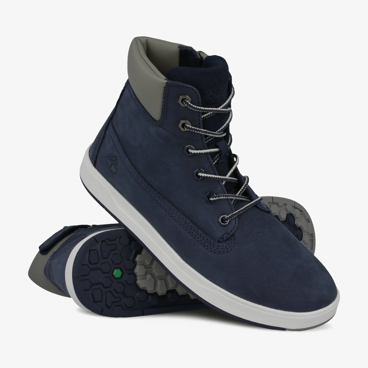 Dziecięce trampki TIMBERLAND DAVIS SQUARE 6 INCH BOOT tb0a1uwh0191 kolor granatowy