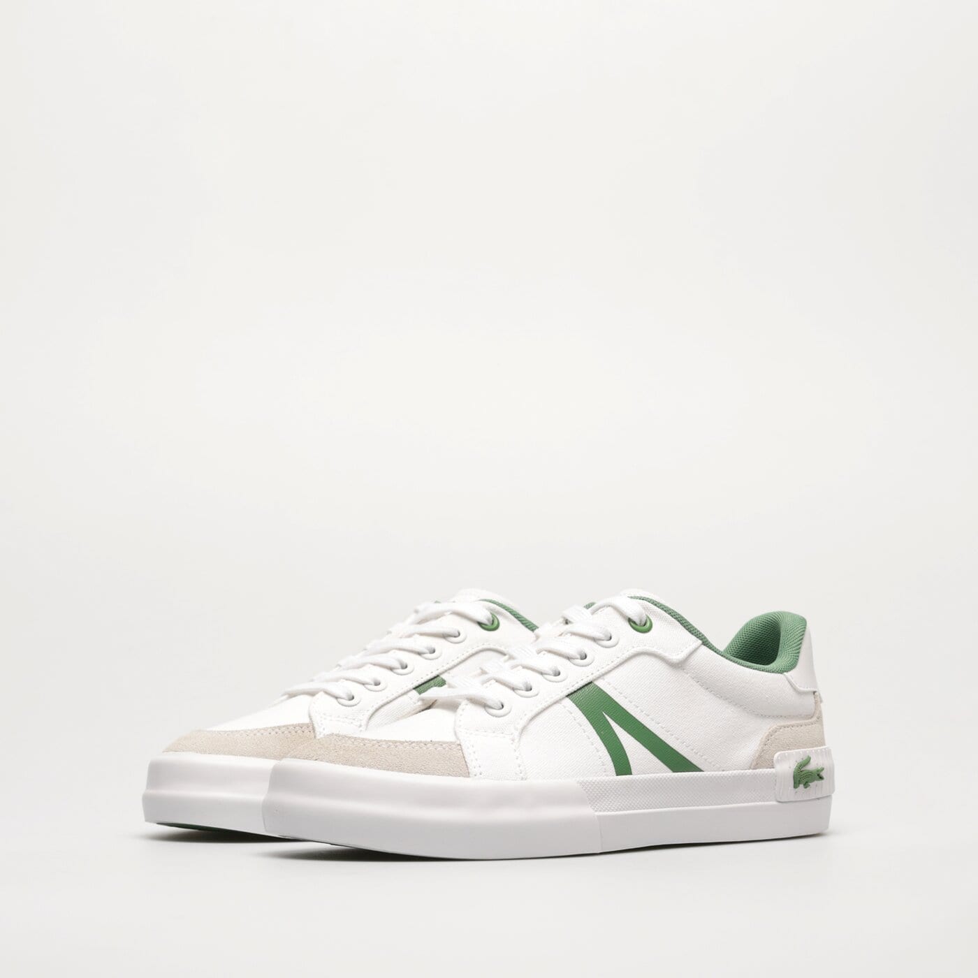 Dziecięce sneakersy (buty) LACOSTE L004 745cuj0006082 kolor czarny