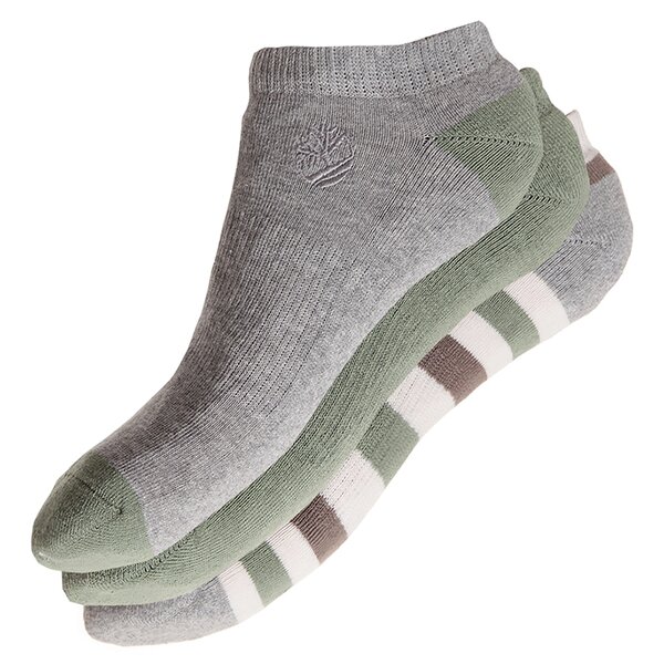Damskie skarpetki TIMBERLAND SKARPETY 3PP EK CTN MIX NO j0117049 kolor szary