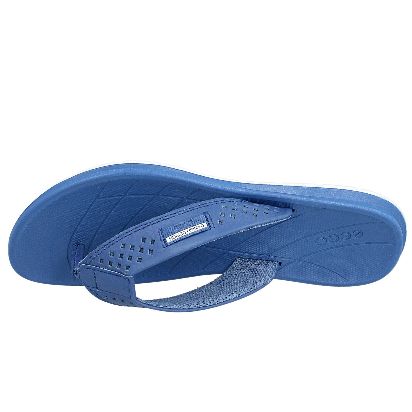 Damskie klapki ECCO INTRINSIC TOFFEL 88000301131 kolor niebieski