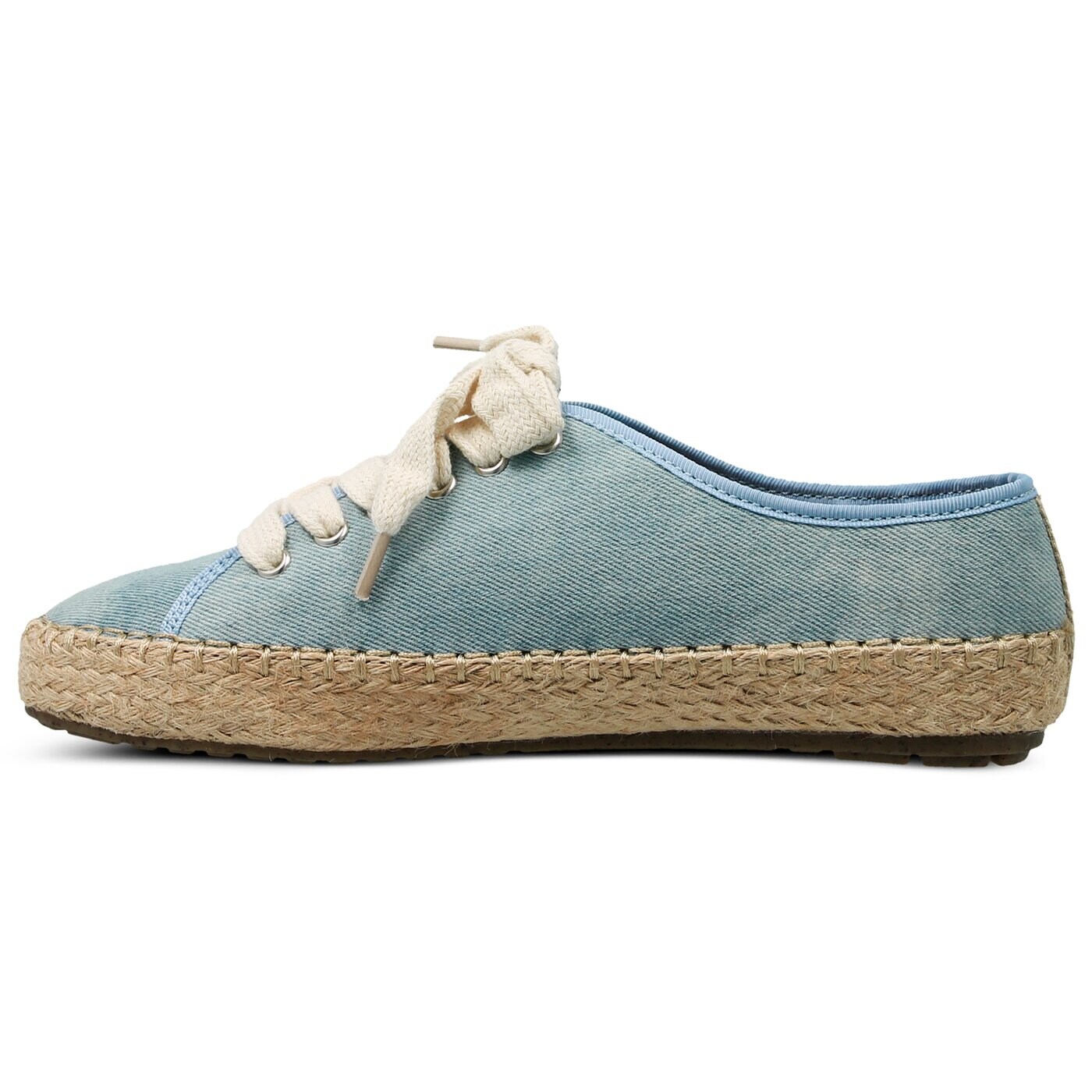 Damskie półbuty EMU AGONIS LIGHT DENIM DISTRESS w11411lightdenimdis kolor niebieski