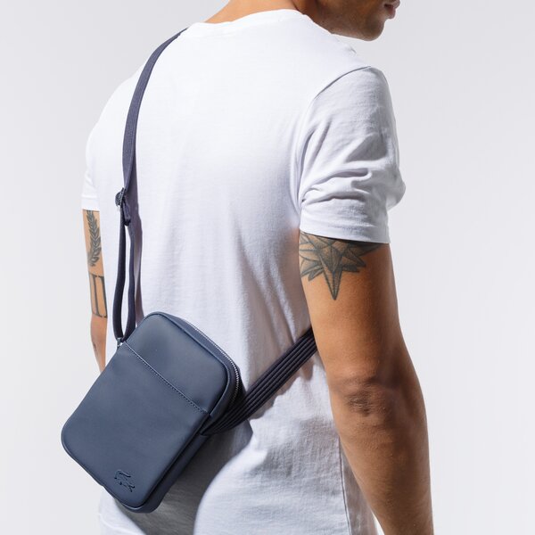 LACOSTE TORBA MENS CLASSIC CAMERA BAG nh2340hc021 kolor granatowy