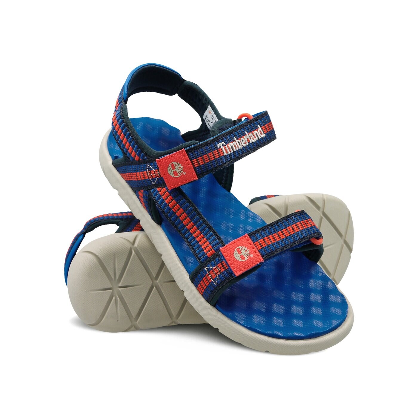 Dziecięce sandały / klapki TIMBERLAND PERKINS ROW WEBBING SNDL tb0a1nilj451 kolor granatowy