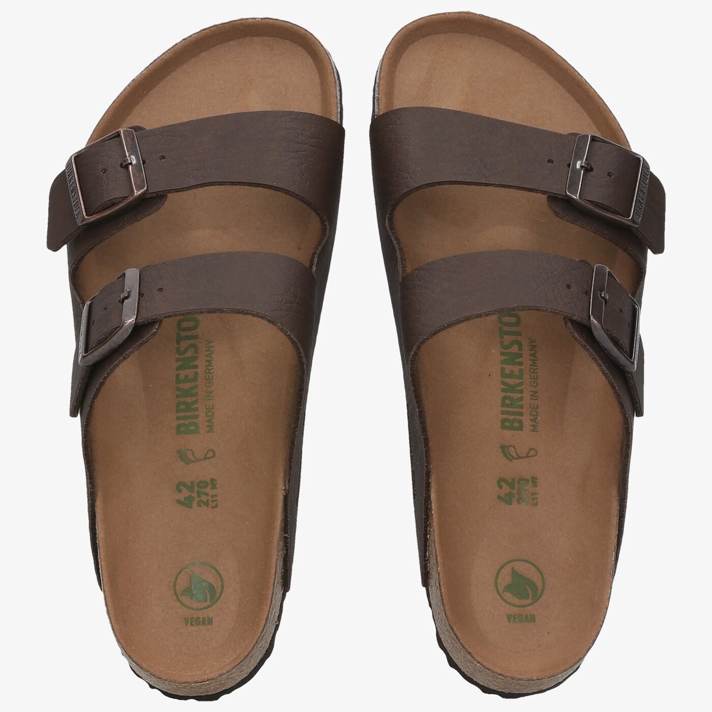 Męskie klapki BIRKENSTOCK ARIZONA BS 1015526 kolor brązowy