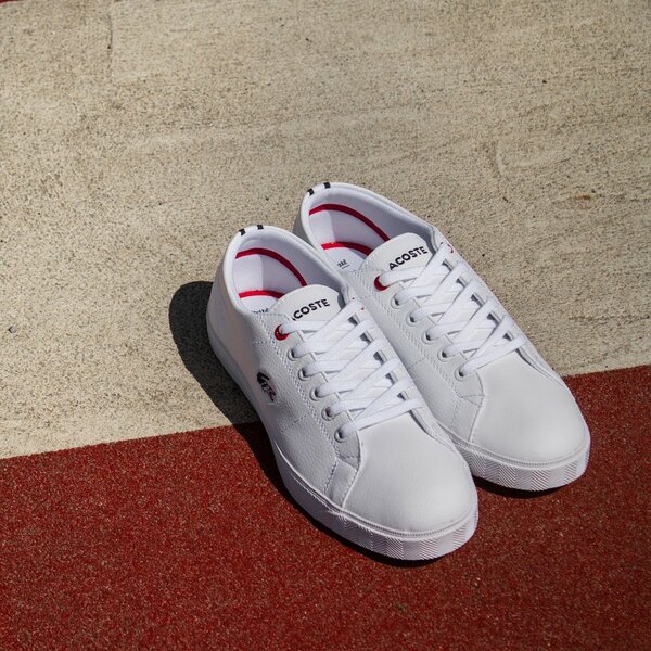 Męskie sneakersy (buty) LACOSTE GRADUATE LCR  727spm1085x96 kolor biały