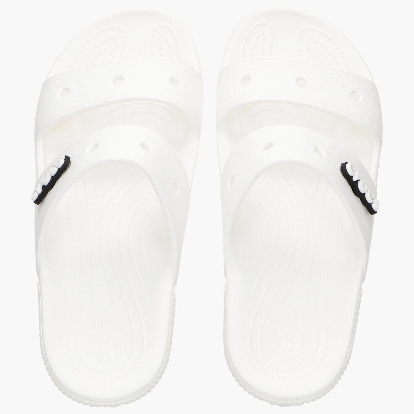 Damskie klapki CROCS CLASSIC CROCS SANDAL 206761-100 kolor biały