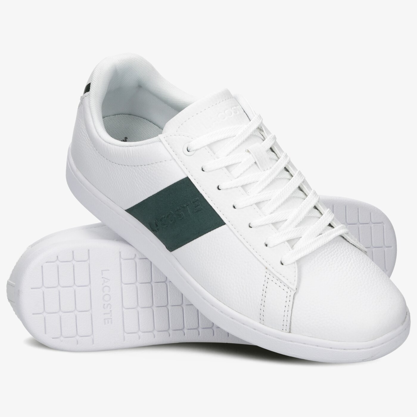 Męskie sneakersy (buty) LACOSTE CARNABY EVO 319 1 SMA 738sma00141r5 kolor biały