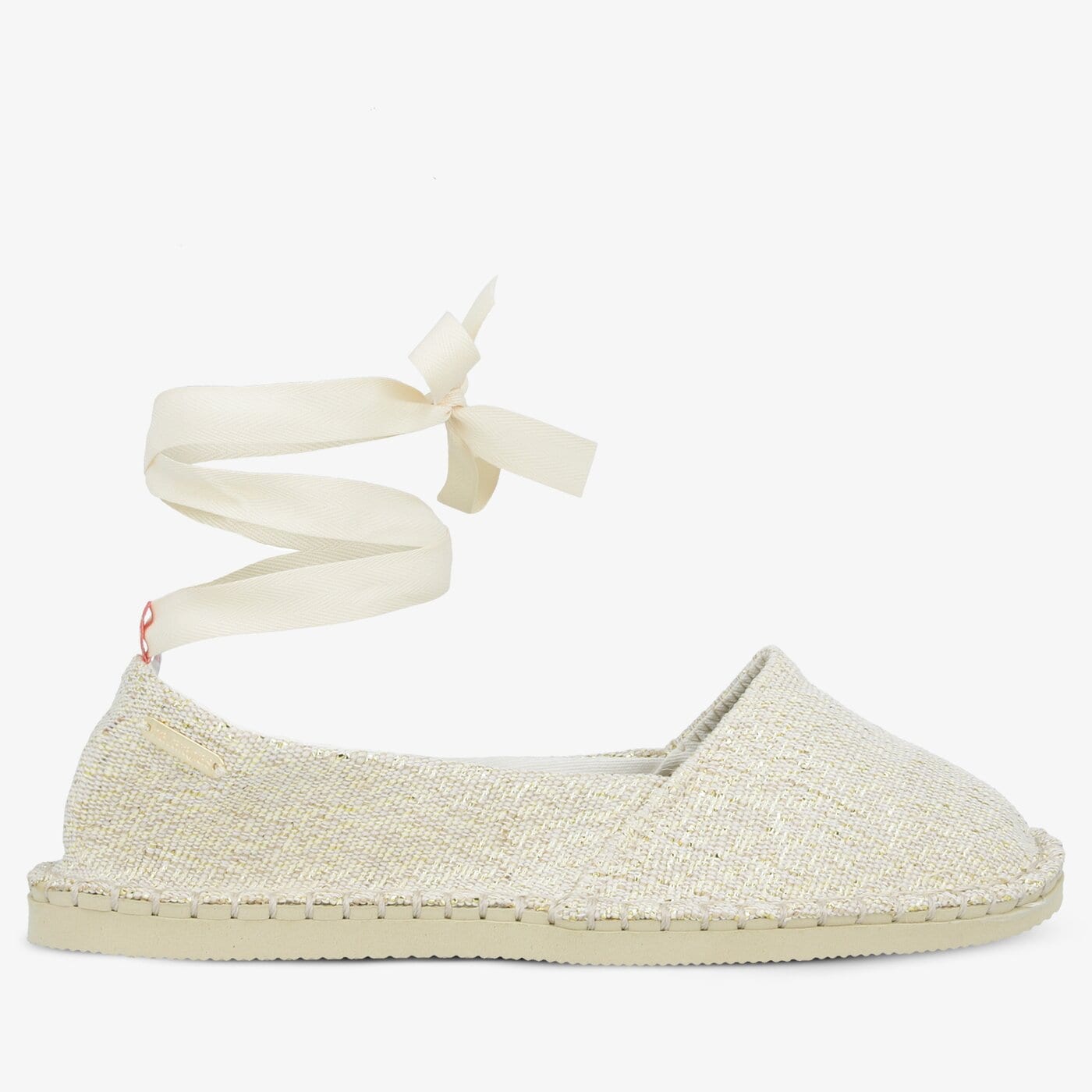 Damskie espadryle HAVAIANAS ORIGINE SLIM SHINE 41392880121 kolor biały