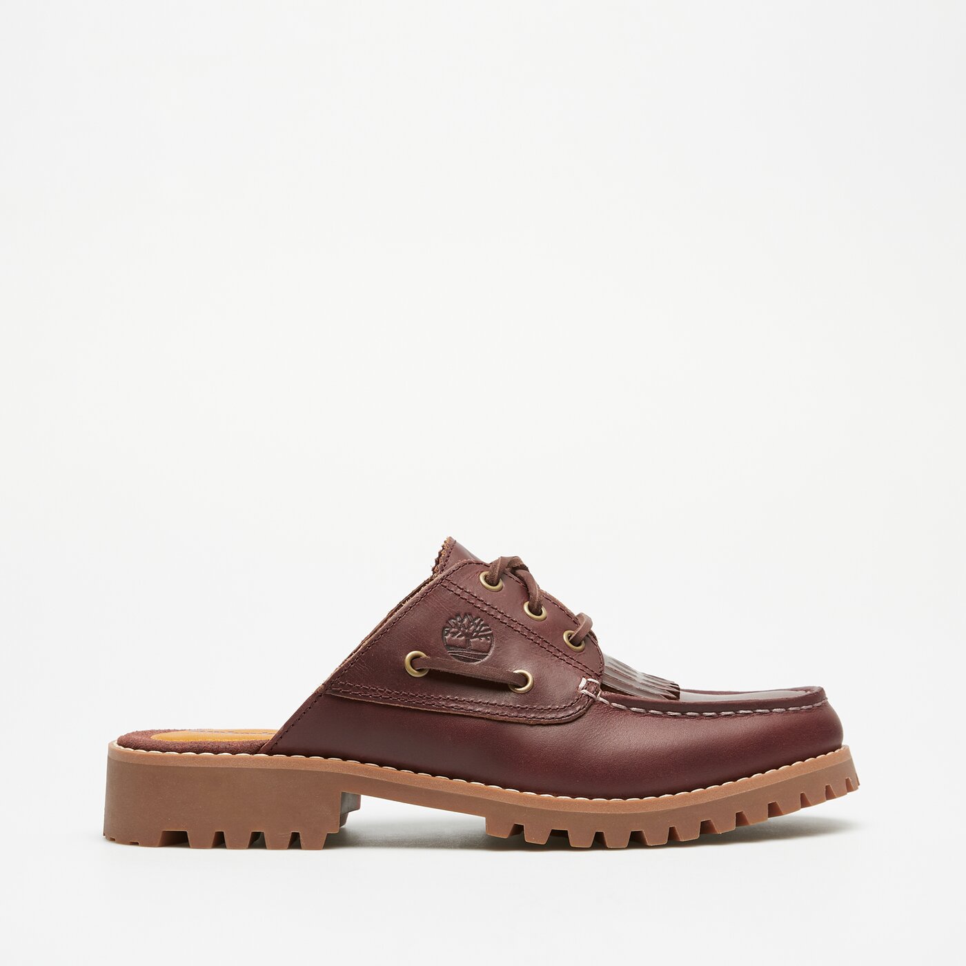 Damskie klapki TIMBERLAND NOREEN MULE SHOE tb0a4198eiw1 kolor bordowy