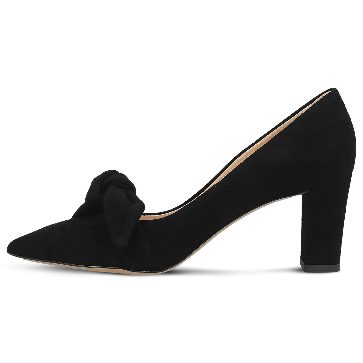 Damskie szpilki / czółenka BALDOWSKI CZÓŁENKO Z KOKARDKĄ W001591576002 w001591576002 kolor czarny