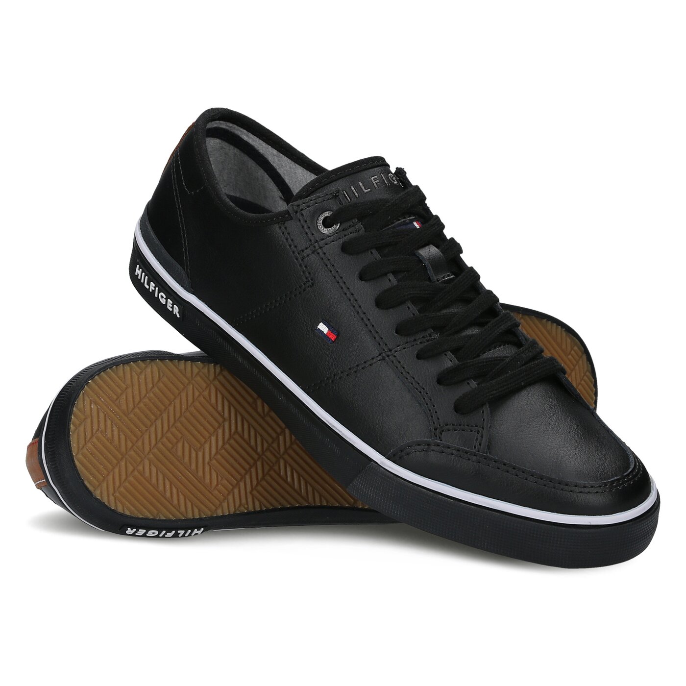 Męskie trampki TOMMY HILFIGER H2285ARRINGTON 2A fm56821580990 kolor czarny