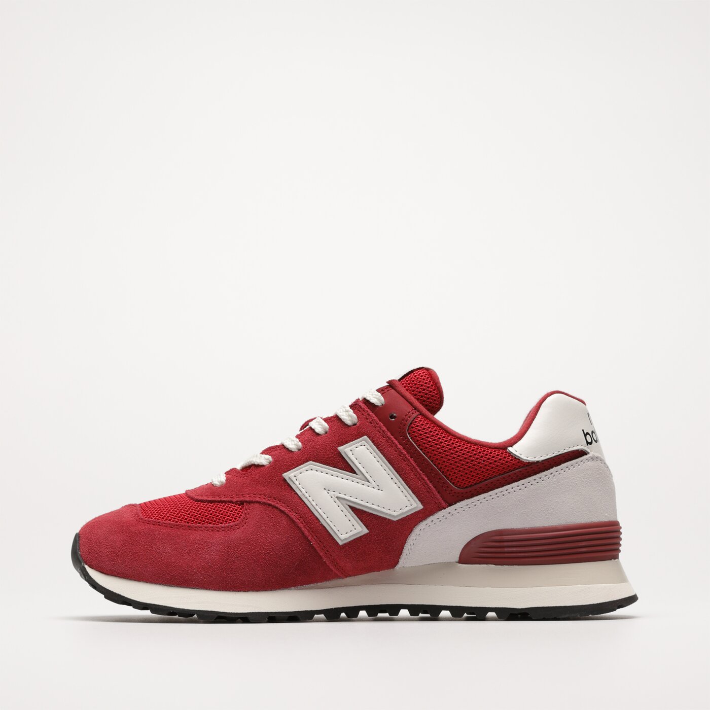 Męskie sneakersy (buty) NEW BALANCE 574  u574wq2 kolor czerwony