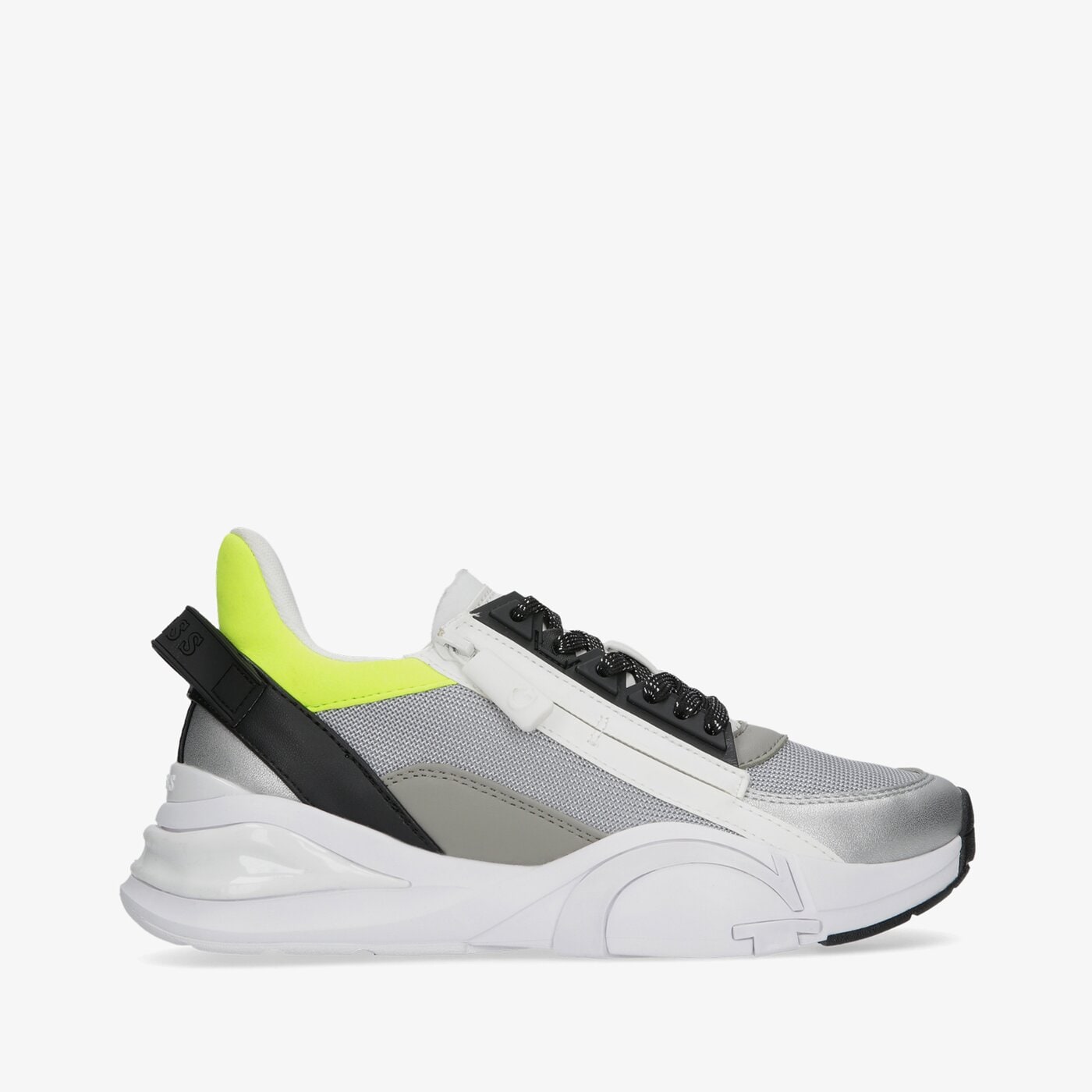 Damskie sneakersy (buty) GUESS BAILIA2 fl6b2lele12limsi kolor srebrny