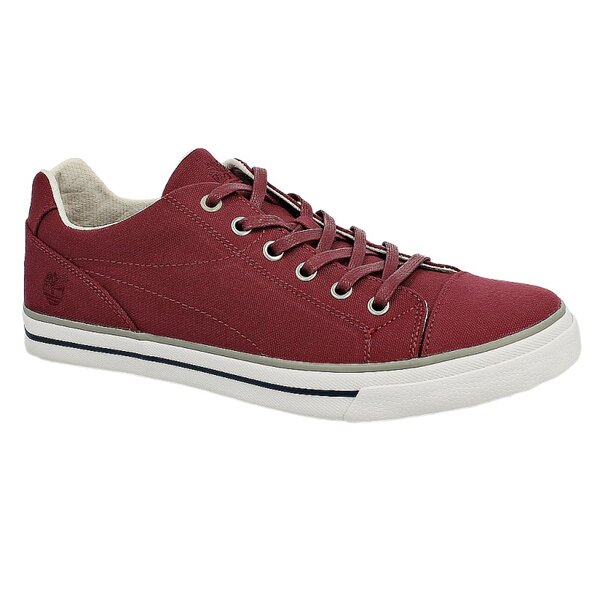 Męskie trampki TIMBERLAND CANVAS CAP TOE OX 5306a kolor bordowy