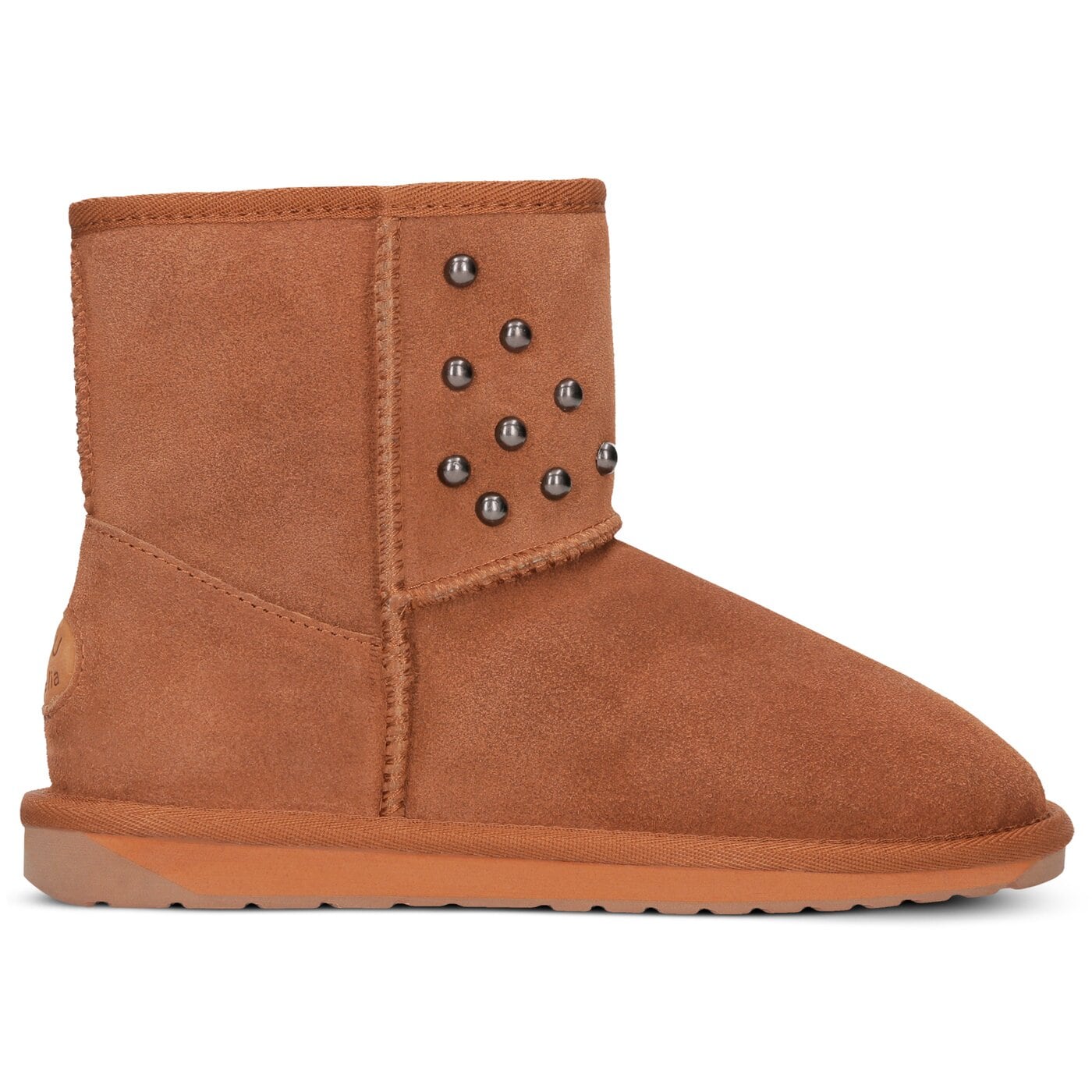 Damskie śniegowce EMU STINGER STUD MINI w11885chestnut kolor brązowy