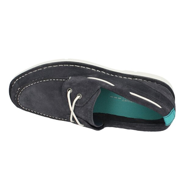 Męskie mokasyny ROCKPORT VACATION RDY TWO EYE v76254 kolor granatowy