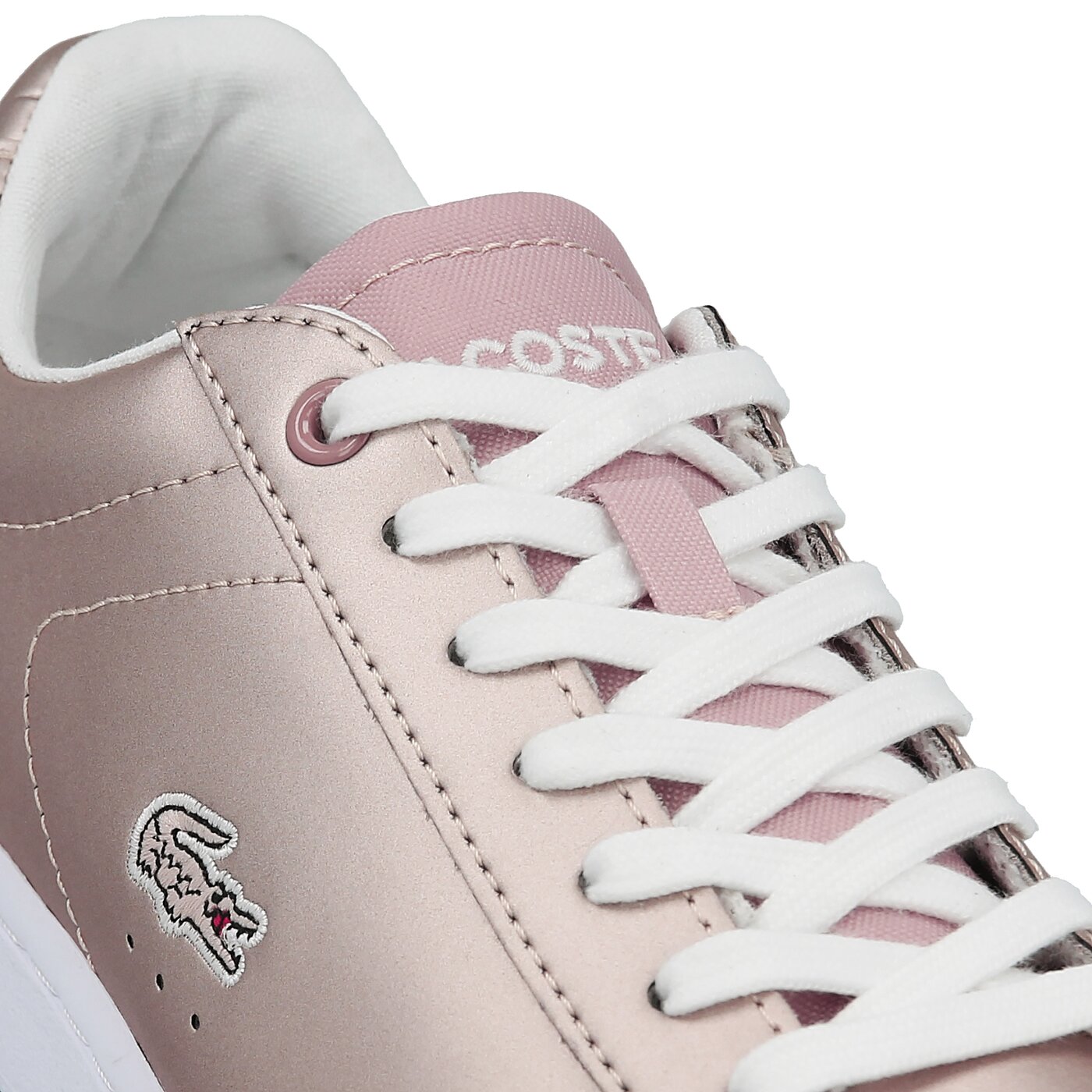 Damskie sneakersy (buty) LACOSTE CARNABY EVO 117 3 733spw101215j kolor złoty