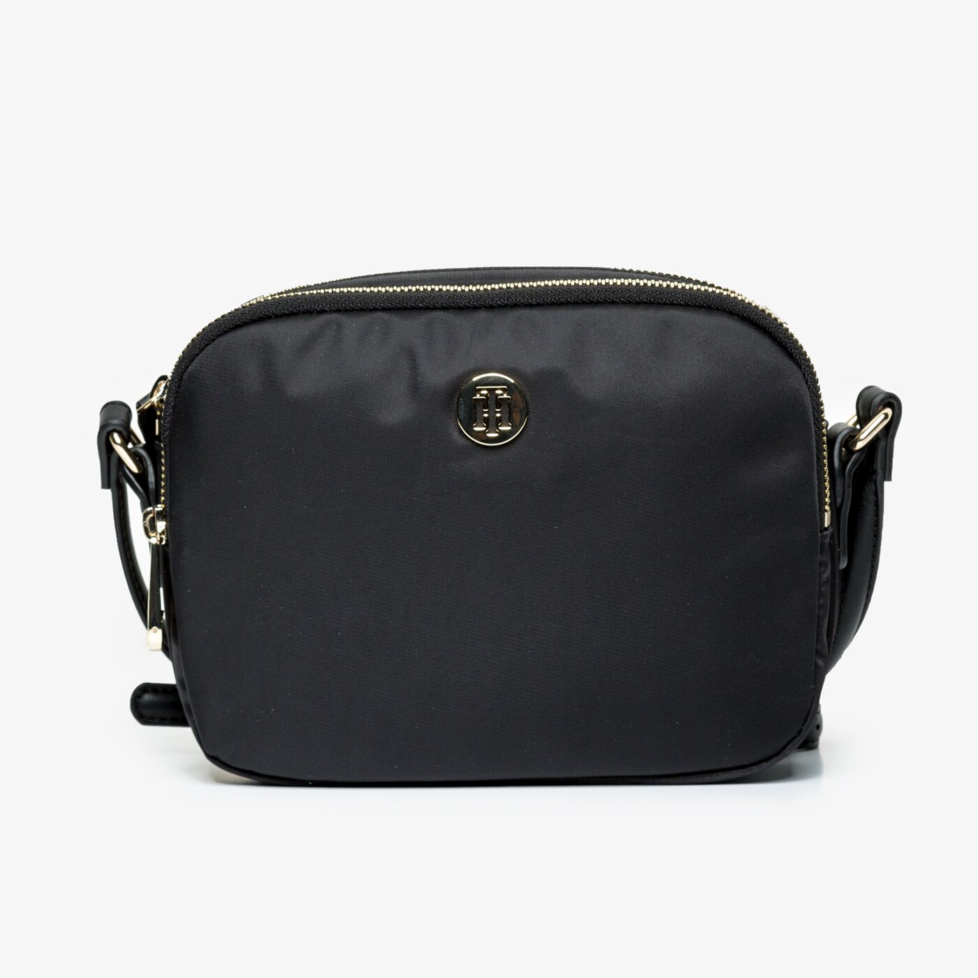 Damska torebka TOMMY HILFIGER TOREBKA POPPY CROSSOVER aw0aw09698bds kolor czarny