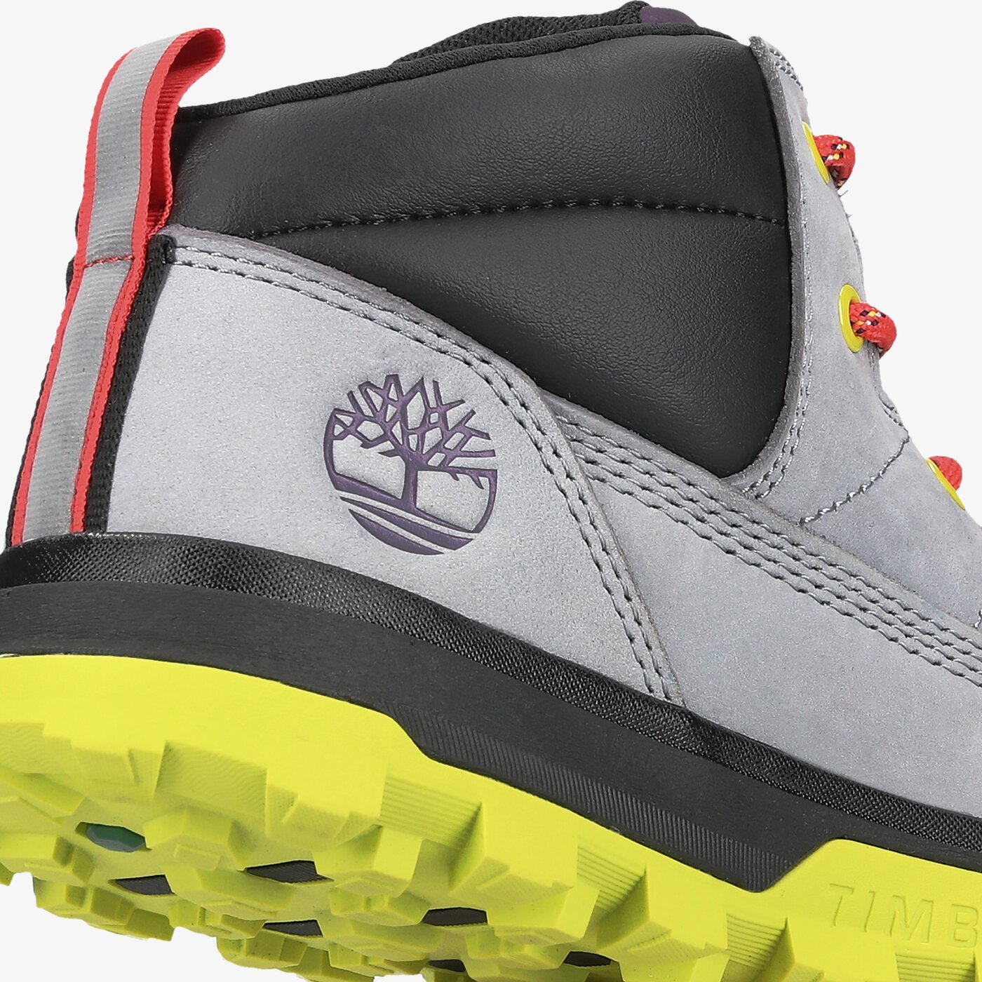 Dziecięce buty outdoor / trekkingowe TIMBERLAND TREELINE MID tb0a26j70501 kolor szary