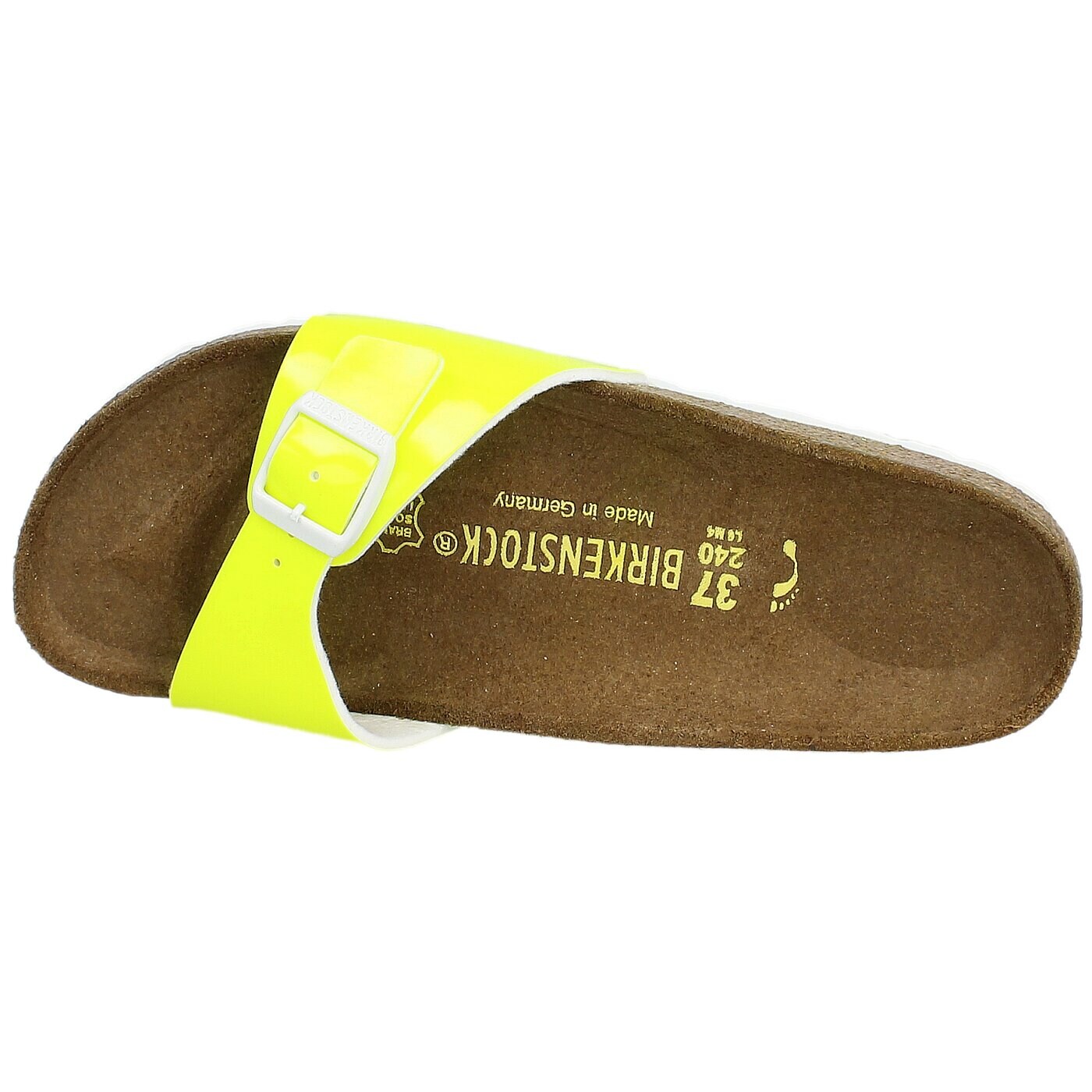 Damskie klapki BIRKENSTOCK MADRID  439843 kolor żółty