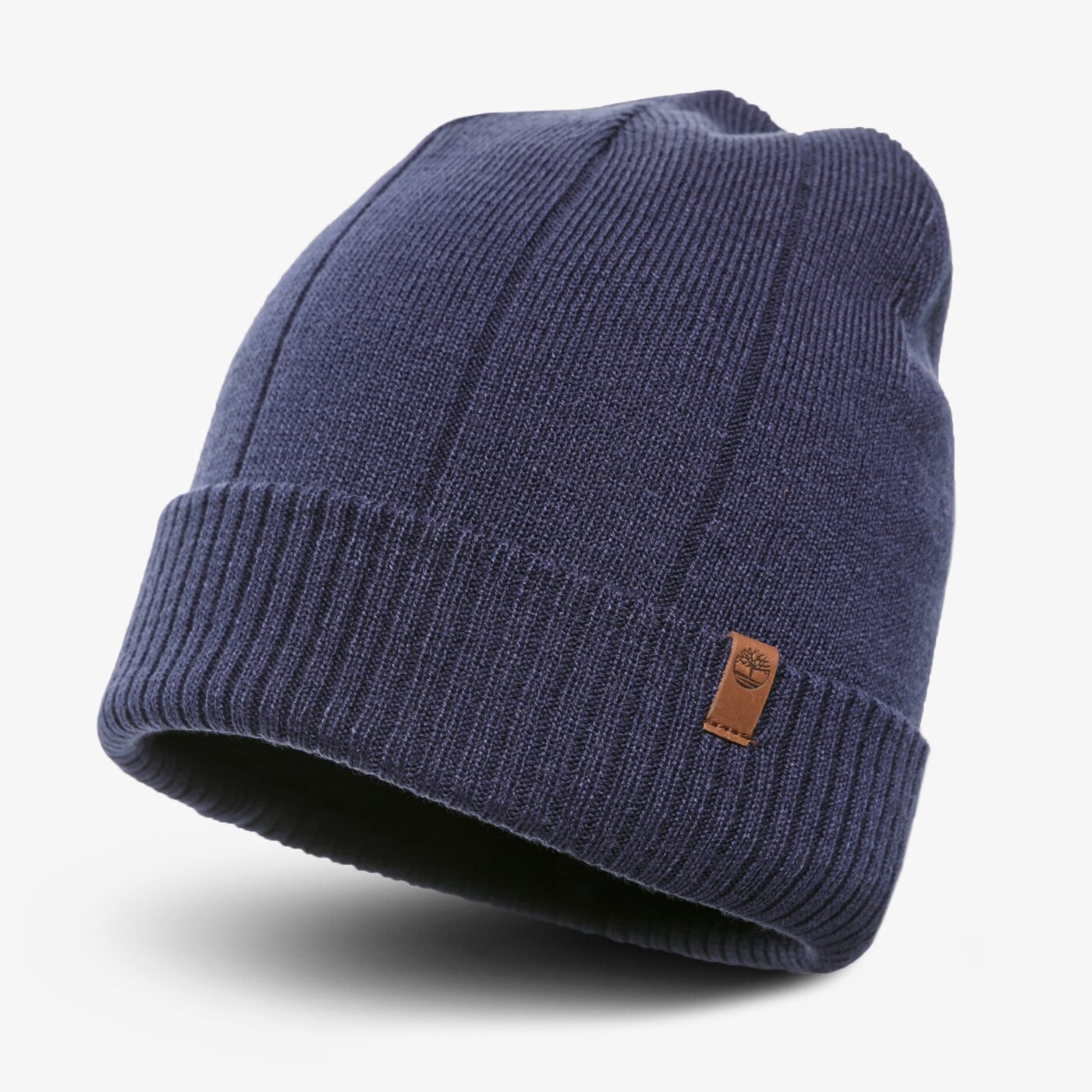 Męska czapka zimowa TIMBERLAND CZAPKA ZIMOWA HEATHERED RIBBED tb0a1egy4511 kolor granatowy
