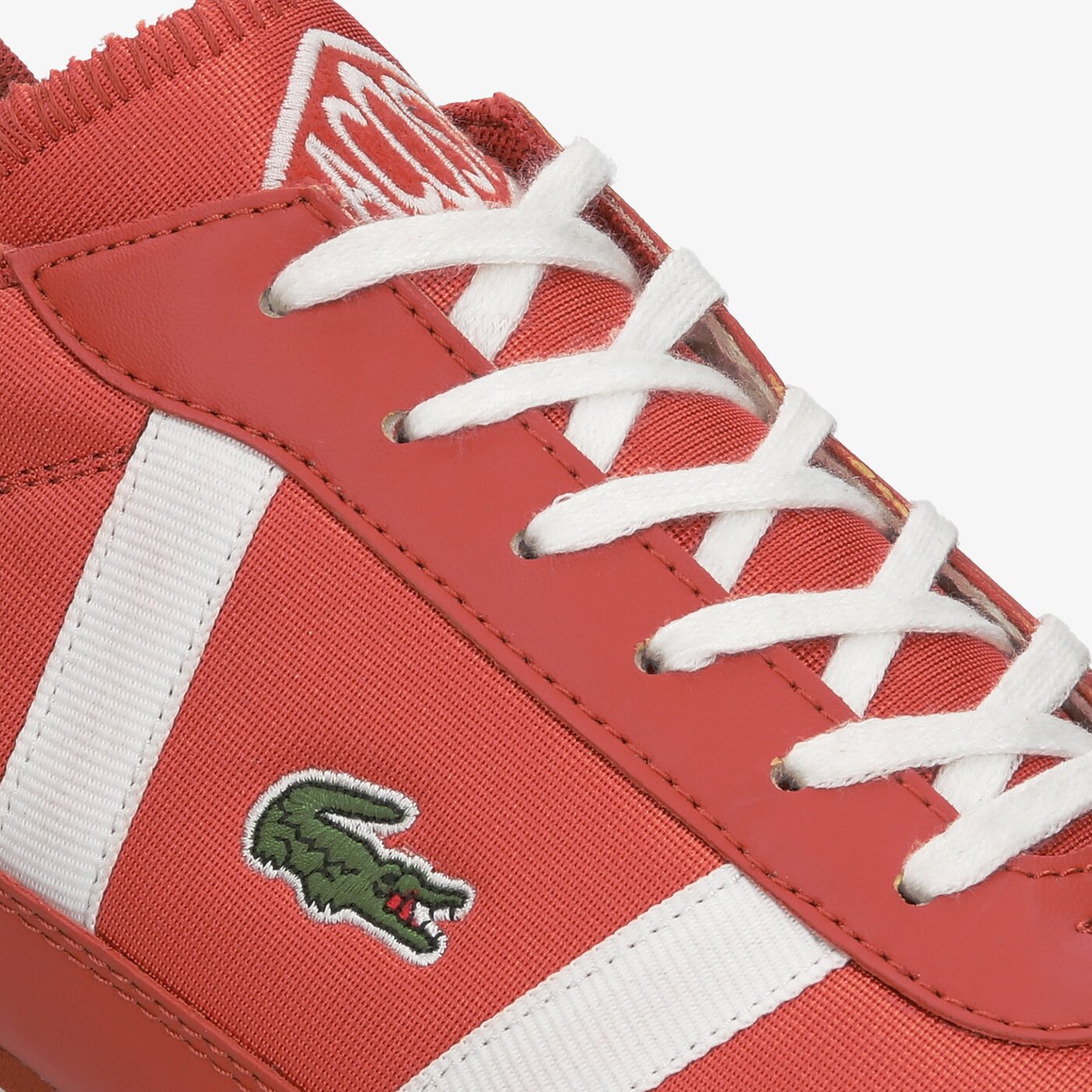 Męskie sneakersy (buty) LACOSTE PARTNER 120 4 SMA 739sma0047abx kolor pomarańczowy