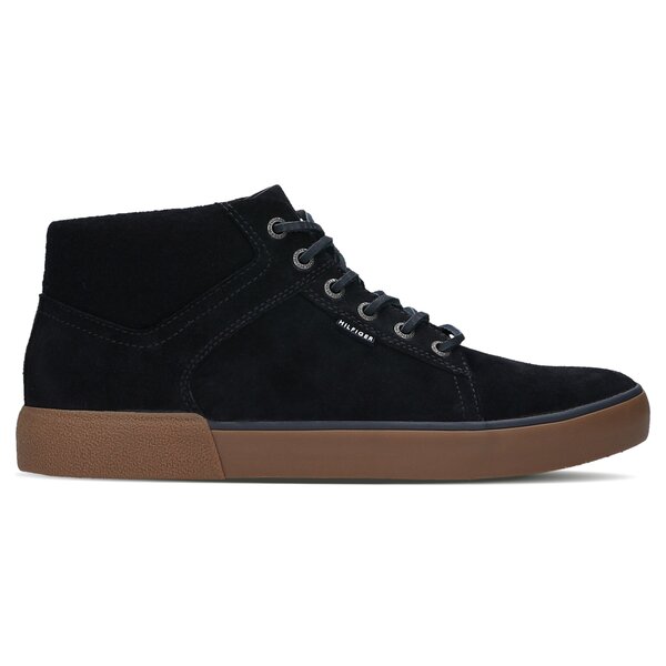 Męskie buty za kostkę TOMMY HILFIGER W2285ILLIS 2B fm56821540403 kolor granatowy