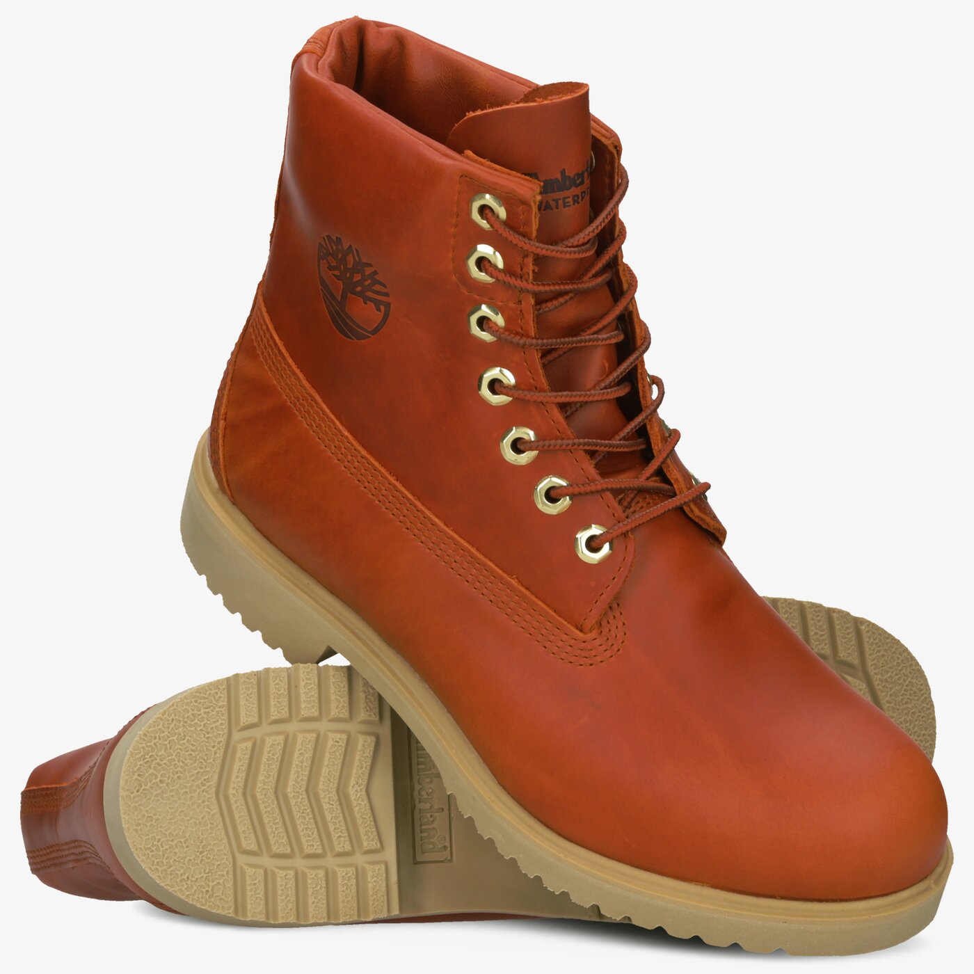 Męskie buty za kostkę TIMBERLAND TBL 1973 NEWMAN6 BOOT WP  tb0a26wg8141 kolor brązowy