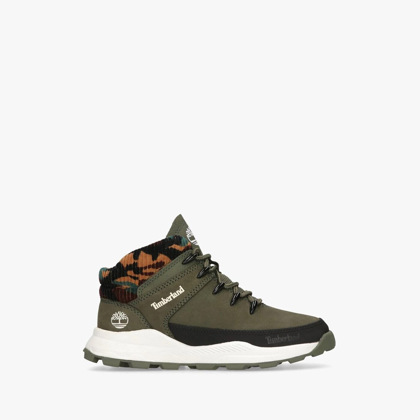 Dziecięce buty outdoor / trekkingowe TIMBERLAND BROOKLYN EURO SPRINT tb0a2gv6a581 kolor khaki
