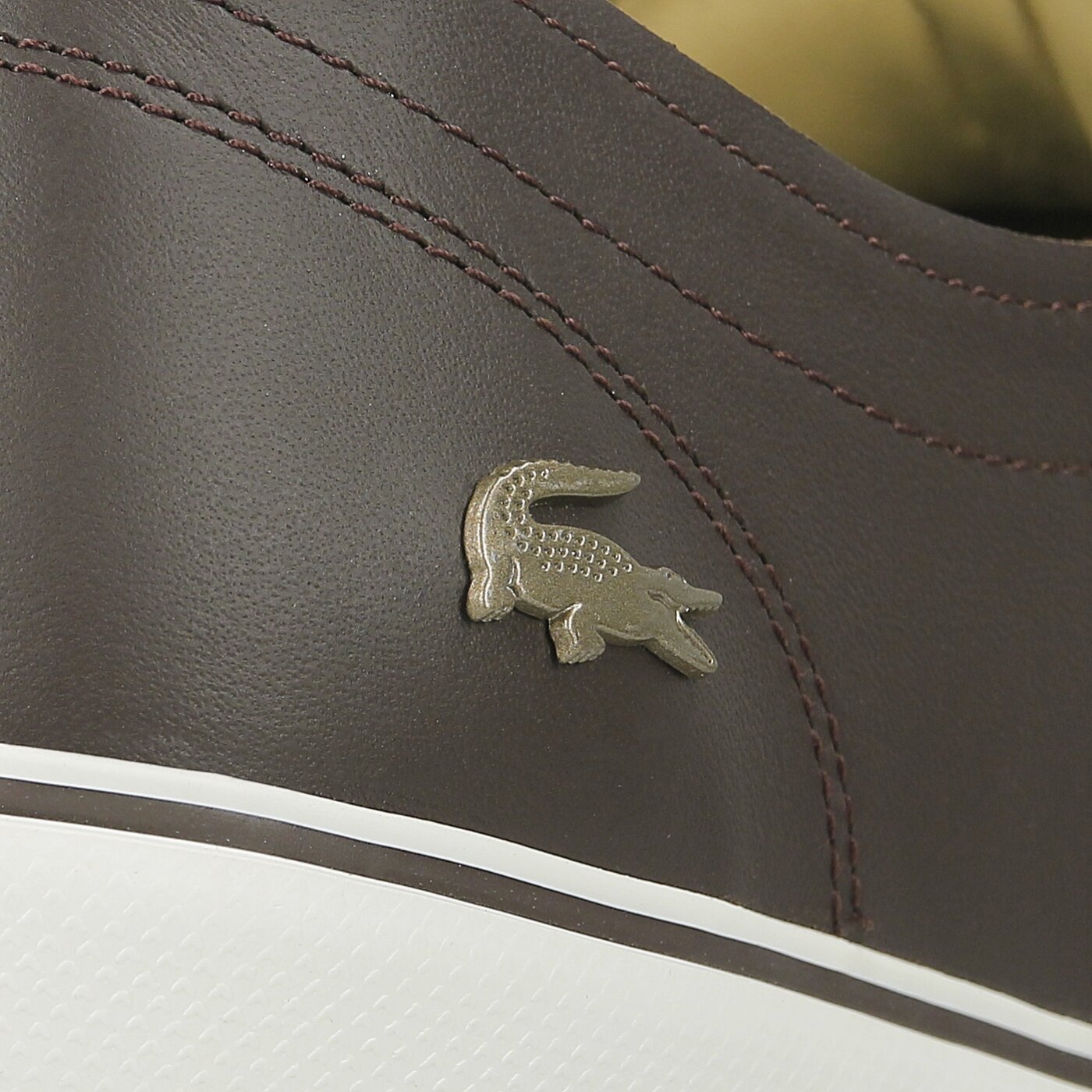 Męskie trampki LACOSTE ESPARRE DECK 118 3 735cam00281w3 kolor brązowy