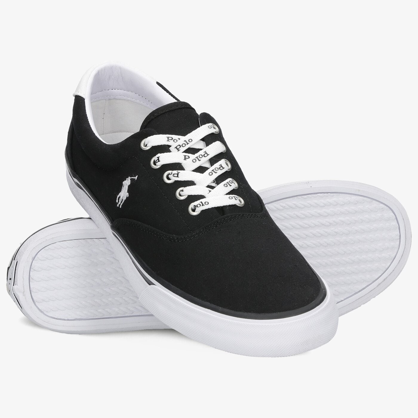 Męskie trampki POLO RL THORTON SNEAKERS VULC  816829748002 kolor czarny