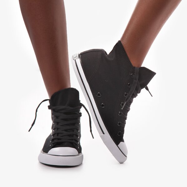 Damskie trampki LACOSTE L27 MID LCR2  729spw104102h kolor czarny