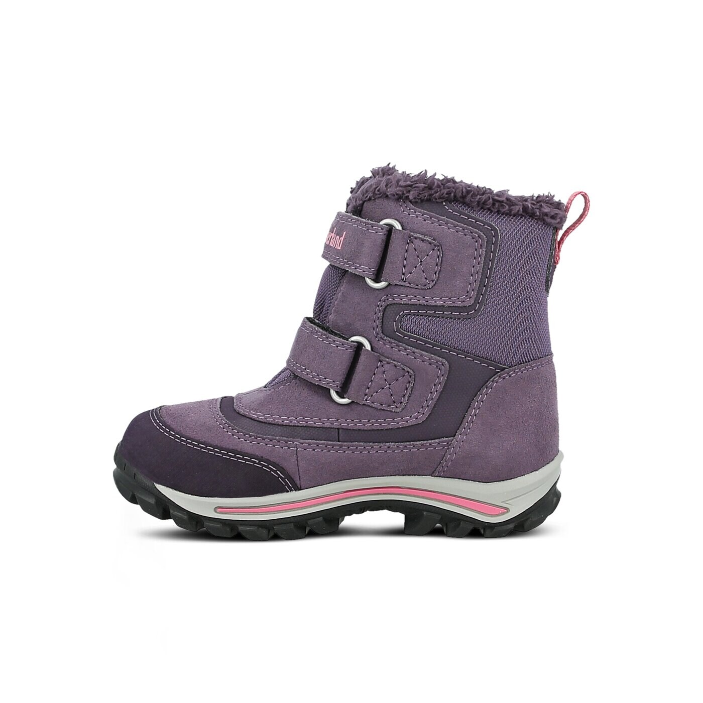 Dziecięce buty outdoor / trekkingowe TIMBERLAND CHILLBERG 2-STRAP GTX a1lf9 kolor fioletowy