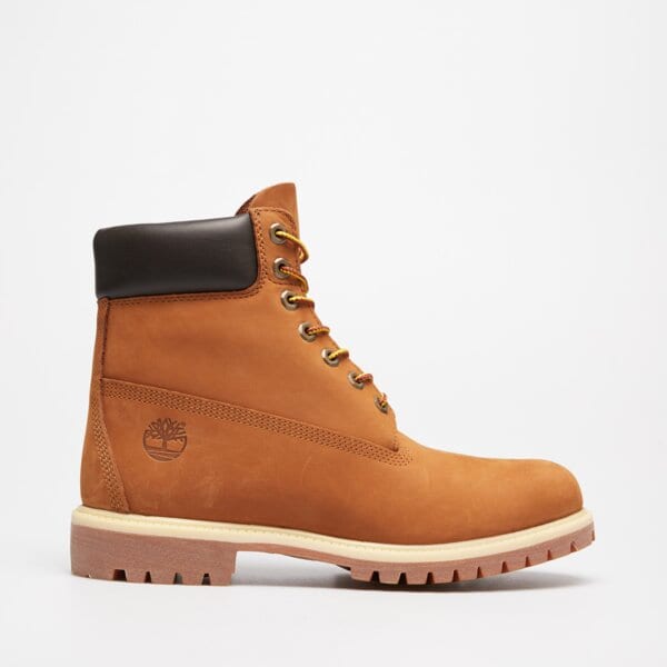 Męskie sneakersy (buty) TIMBERLAND PREMIUM 6 IN LACE WATERPROOF BOOT tb172066ebl1 kolor żółty